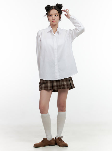 checkered-pleated-mini-skirt-on404