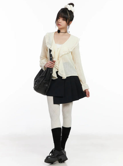 romantic-ruffle-trimmed-blouse-cm513