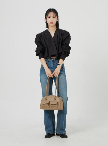 Twin Pocket Shoulder Bag OM306