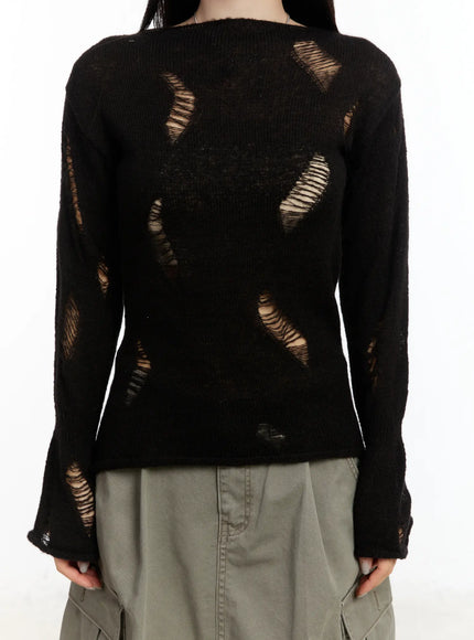 distressed-knit-long-sleeve-top-cm511