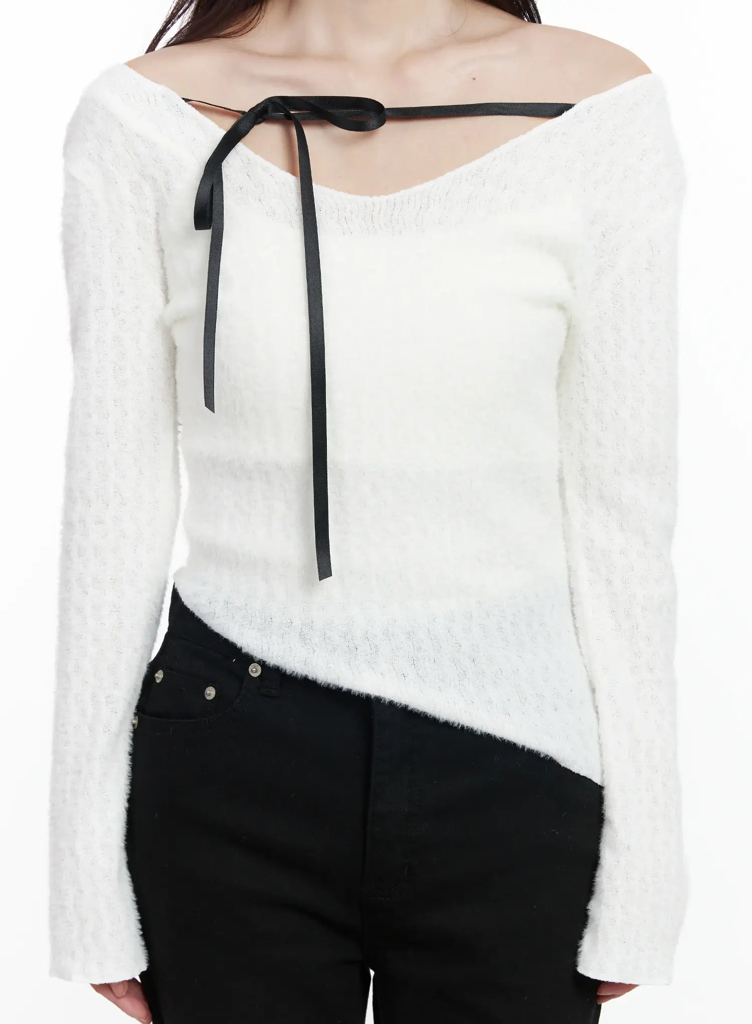 ribbon-off-shoulder-sweater-ij529