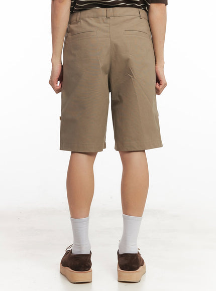 mens-roll-up-cotton-shorts-dark-beige-ia518