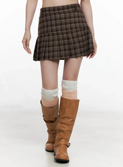 trendy-plaid-pleated-skort-in514
