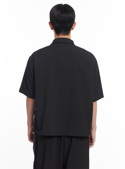 mens-zip-up-collared-half-sleeve-shirt-iy520