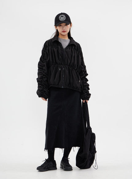 Denim Maxi Skirt CM3