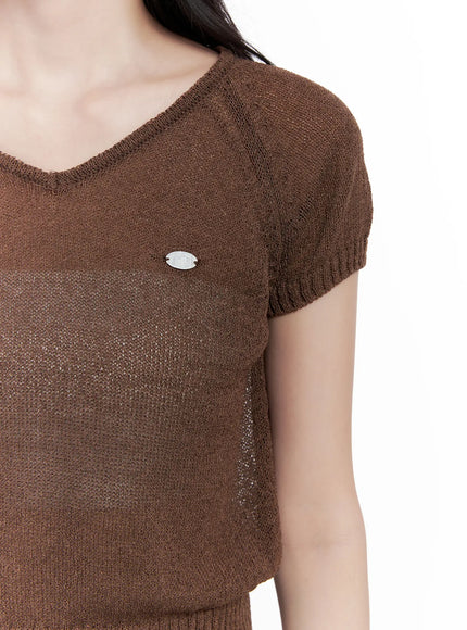 v-neck-knit-short-sleeve-top-cl515