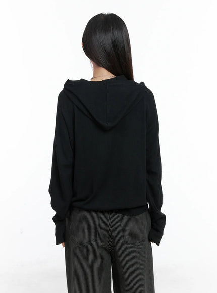 Casual Hooded Knit Cardigan CS503