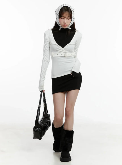 belted-wrap-long-sleeve-top-id525