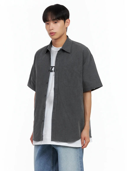 mens-collared-short-sleeve-button-up-top-il516