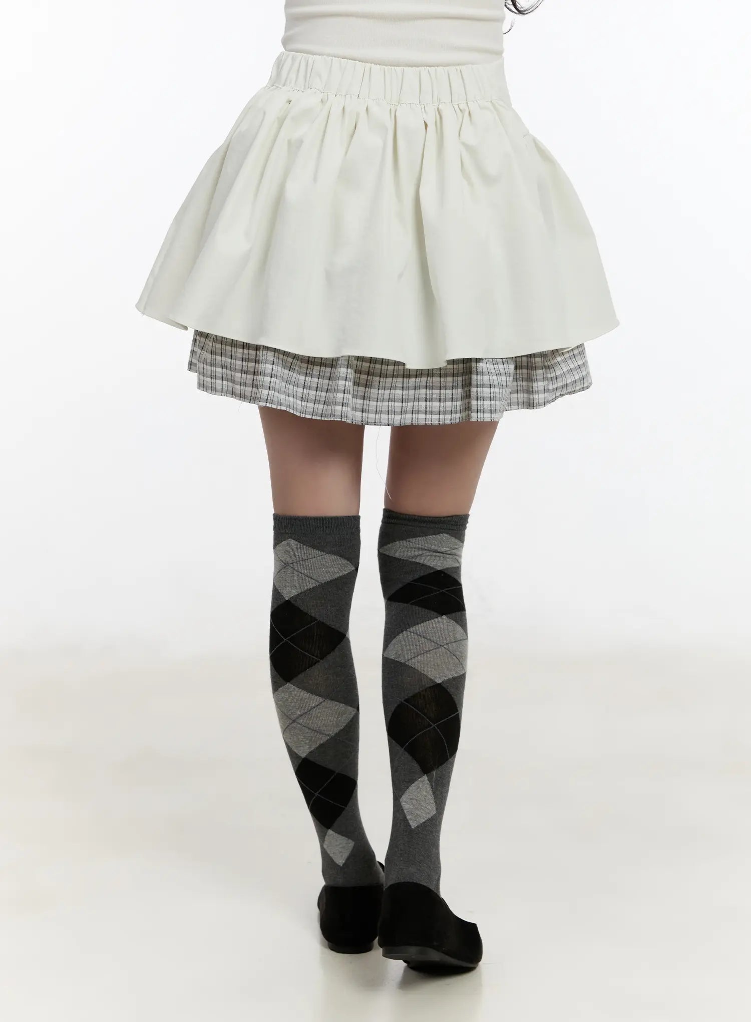 two-tone-plaid-mini-skirt-cm510