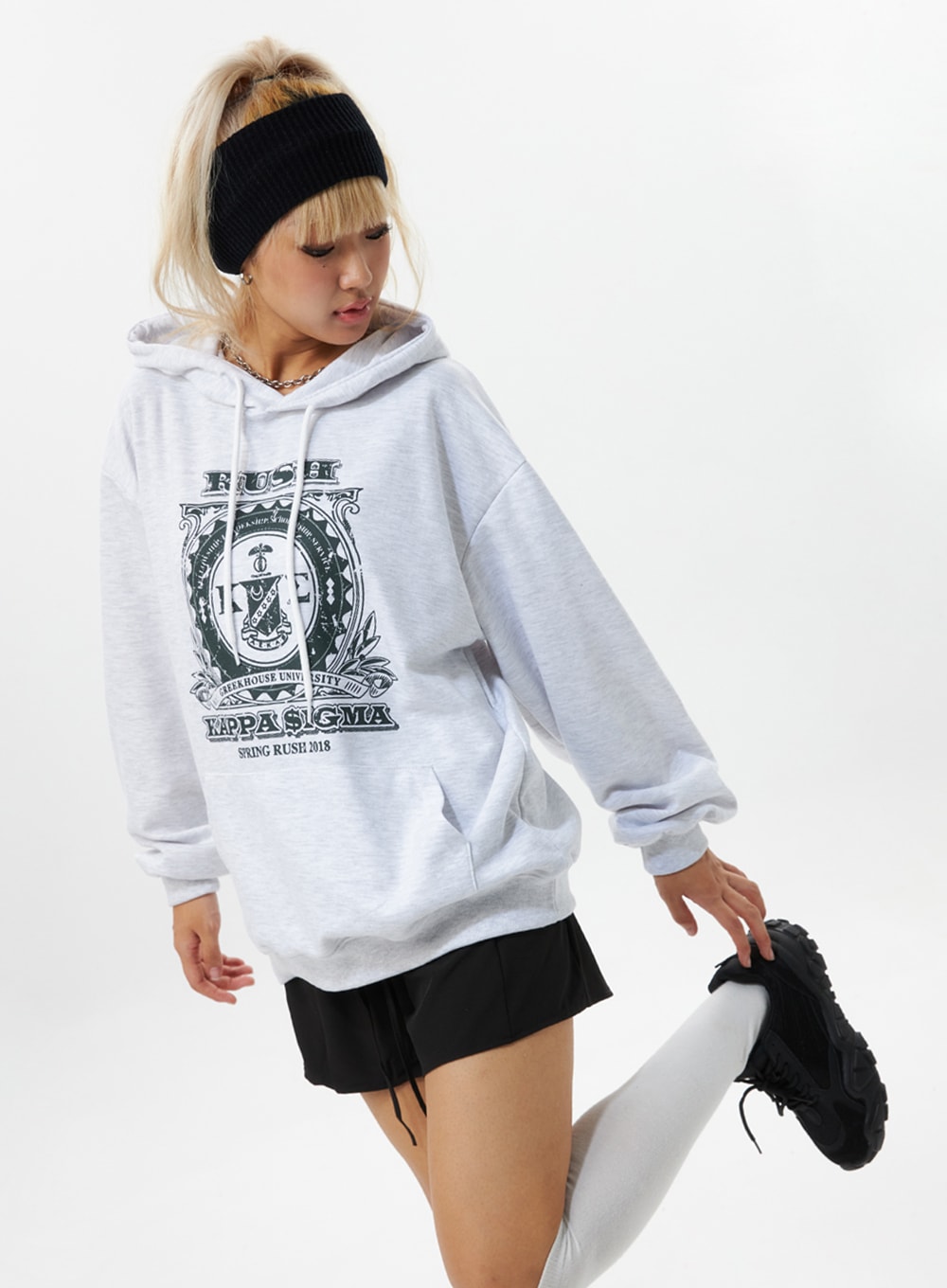 Graphic Cotton Hoodie CS314