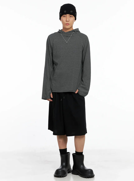 Men's Ribbed Eyelet Beanie IS502