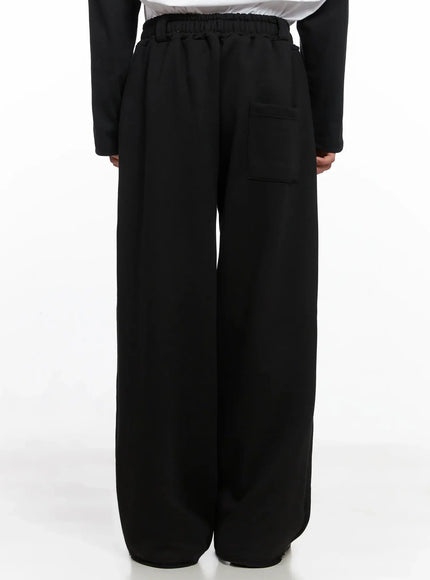 Men's Number Graphic Sweatpants IO516