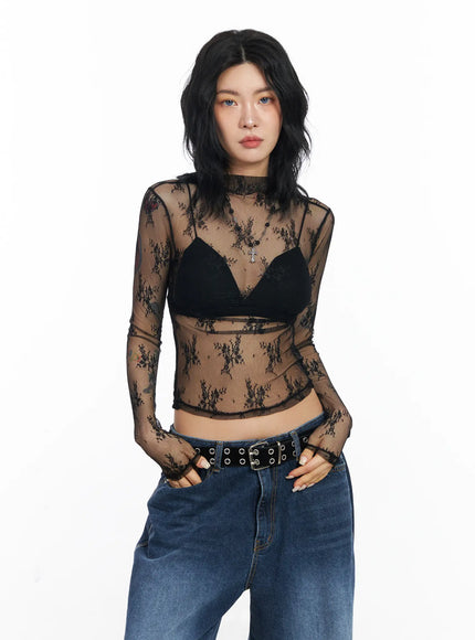 floral-mesh-see-through-long-sleeve-top-cj522