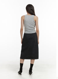 pleated-denim-midi-skirt-cy416