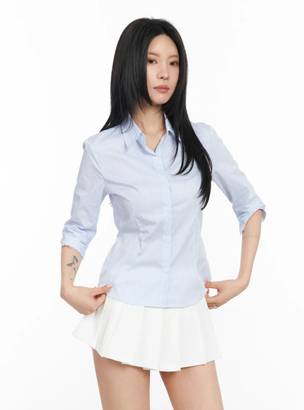 Classic 3/4 Sleeve Shirt CM516