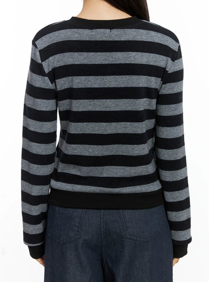 Ralph Striped Two-Way Zip-Up CS524