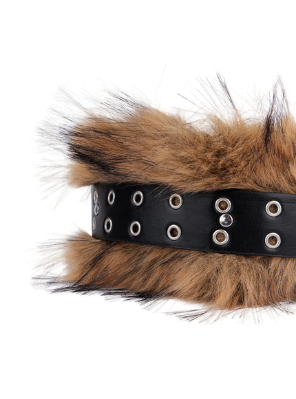 faux-fur-eyelet-belt-cn521