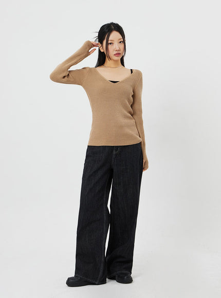 Straight Leg Jeans CF315