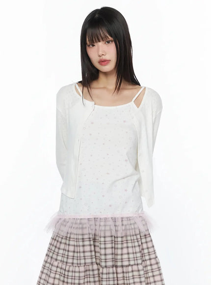 round-neck-eyelet-cropped-cardigan-iy526