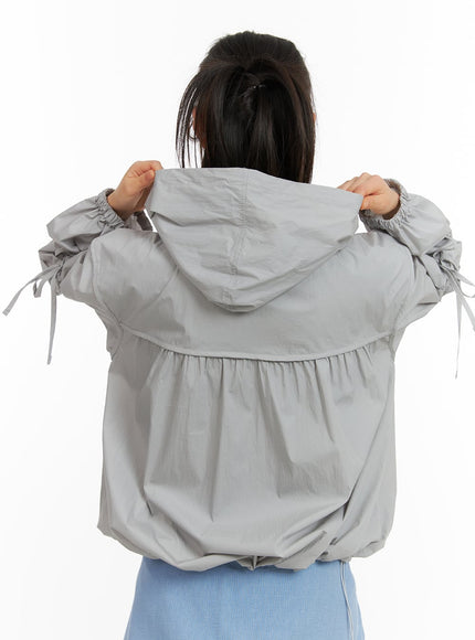 hooded-drawstring-oversized-windbreaker-ca418