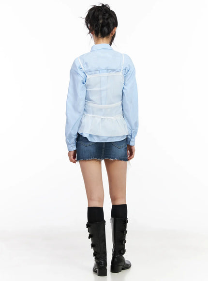 classic-frayed-hem-denim-mini-skirt-cm516