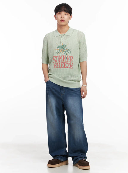 mens-graphic-short-sleeve-sweater-iu519