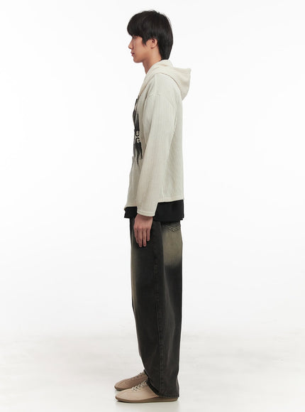 mens-ribbed-knit-graphic-hooded-jacket-ia511