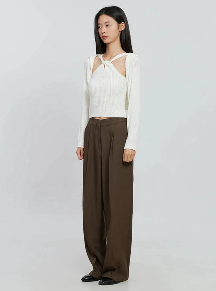 Classic Knit Bolero Cardigan IO530