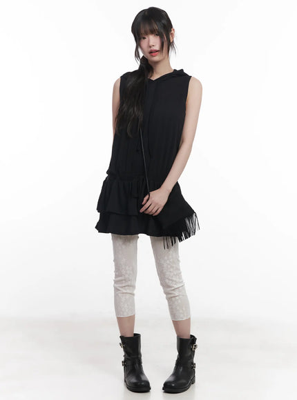 star-print-sheer-mid-length-leggings-cu519