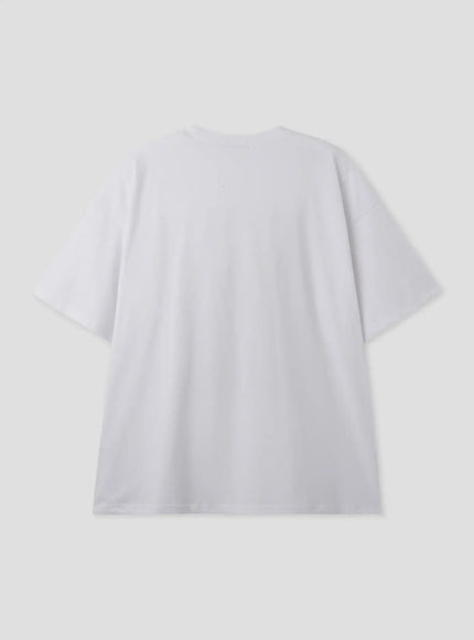 Polaroid Print Graphic T-Shirt IL516