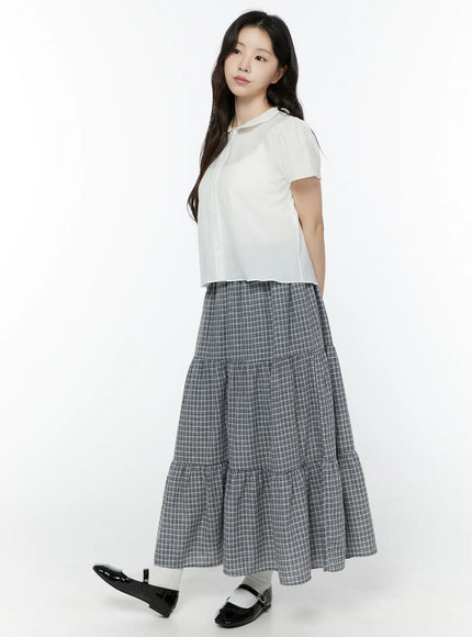 puff-sleeve-round-collar-blouse-iy507