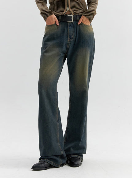 vintage-wash-flare-jeans-co306