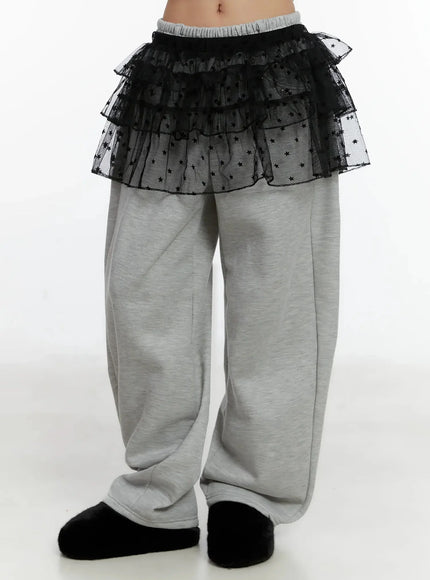 layered-star-mesh-skirt-id525