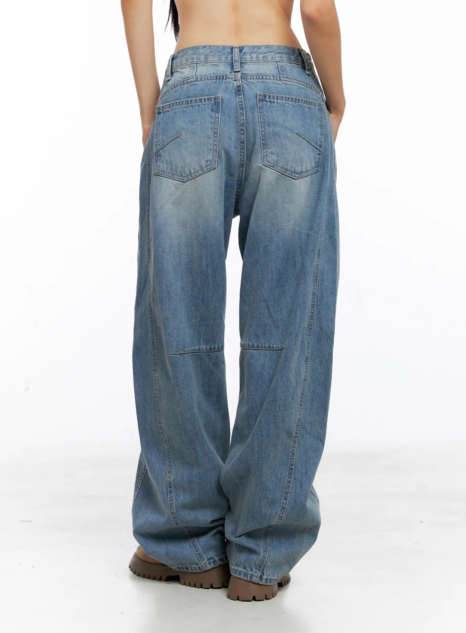 Dakota Relaxed Fit Vintage Wash Jeans CS511