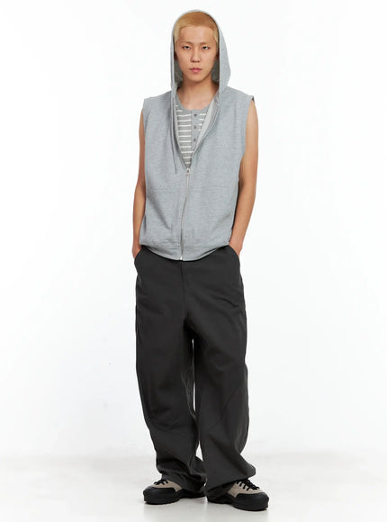 mens-cotton-zip-up-hoodie-vest-il511