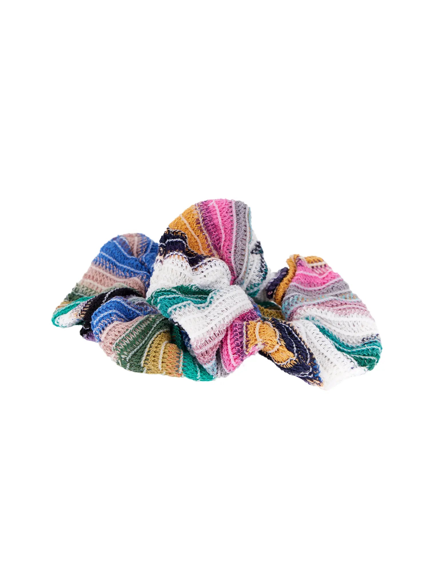 striped-knit-scrunchie-cy506