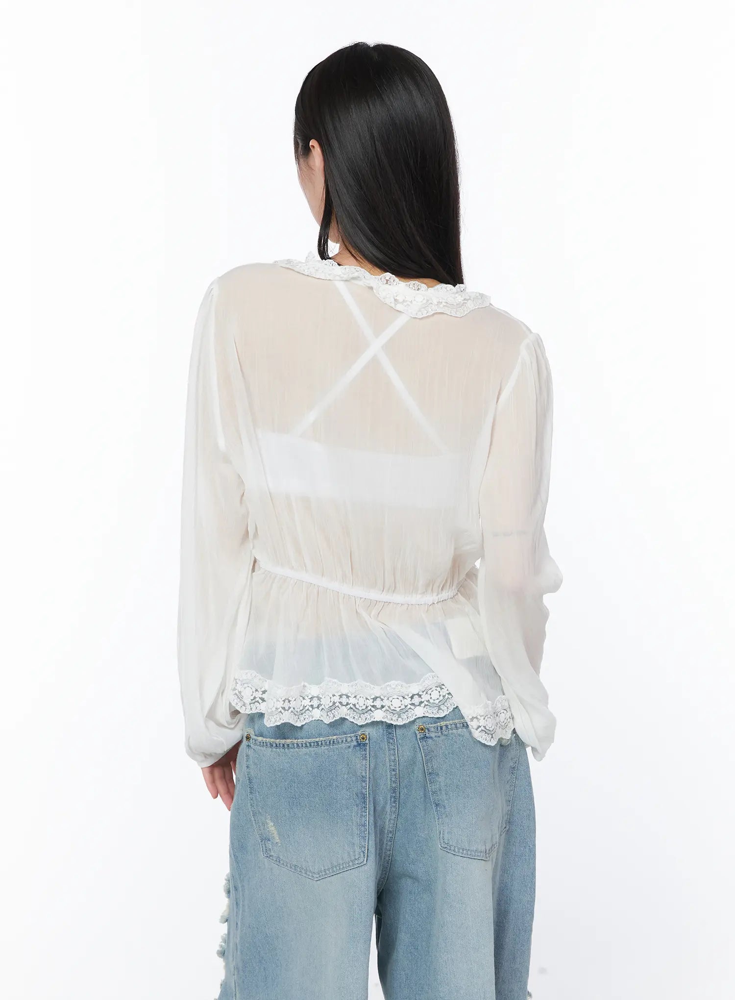 sheer-lace-v-neck-ruffle-blouse-ca528