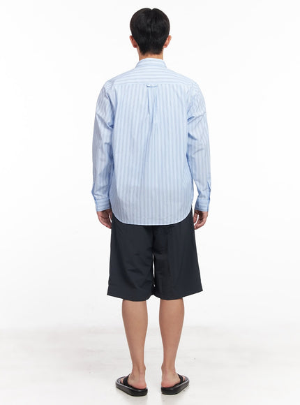 mens-wide-fit-nylon-pintuck-shorts-iy522