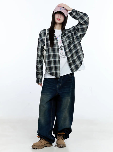 Jinnie Washed Wide-Leg Jeans CG511