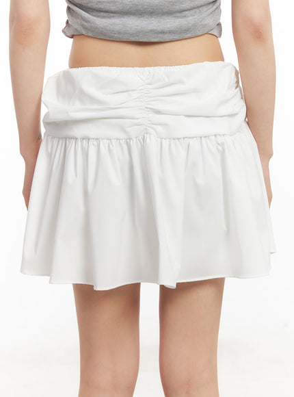 pleated-mini-skort-with-ribbon-shirring-ca523
