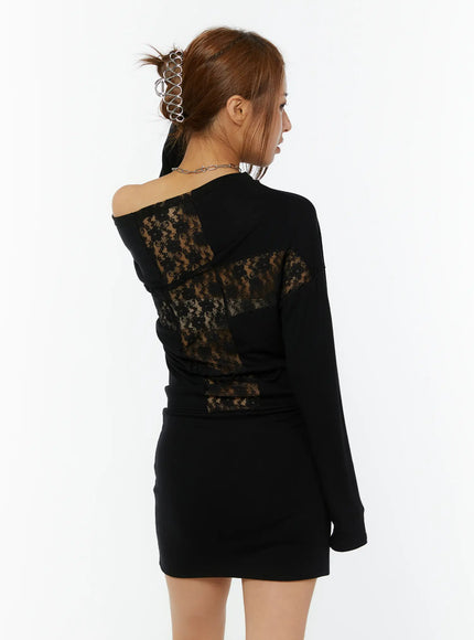cross-lace-off-shoulder-mini-dress-cy521