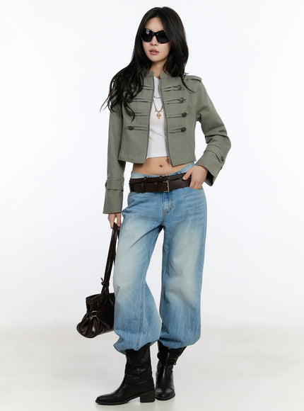 Palmer Low Rise Straight Jeans CA508