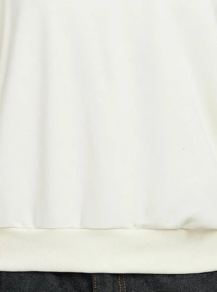 Casual Asymmetric Sweatshirt IM523