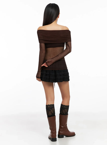 layered-ruffle-mini-skirt-ig528