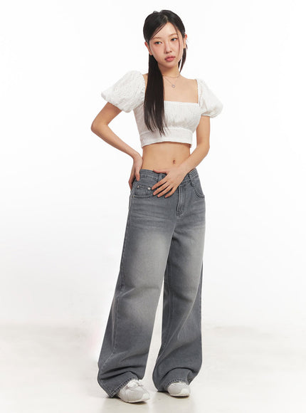 puff-sleeve-square-neck-crop-top-ia525
