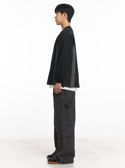 mens-nylon-wide-fit-cargo-pants-im517