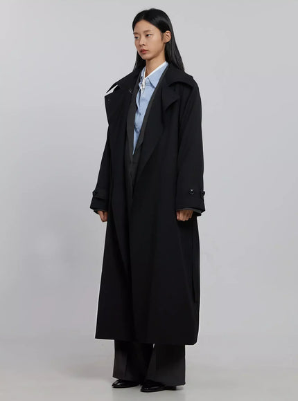 Tailored Trench Coat ID516