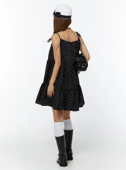 polka-dot-ruffle-mini-dress-cy521