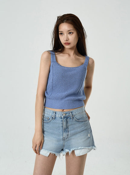 Basic Knitted Tank Top CU7